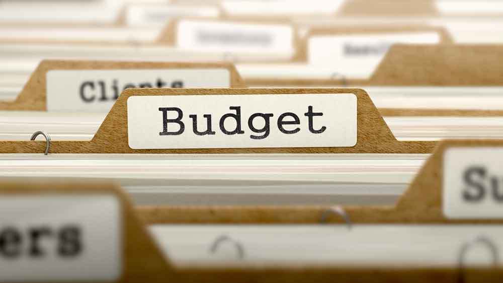 årsbudget budgettet